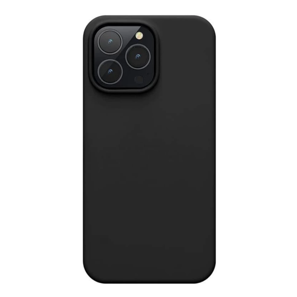 SHELLORY - Silicone Rubber Case for iPhone (Black)