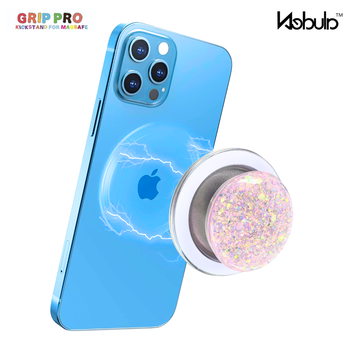 GripPro Magnetic Phone Ring  Confetti Blush