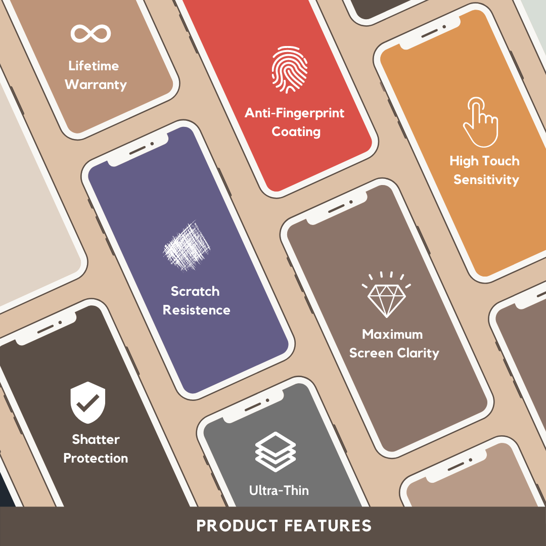 Nebula™ Tempered Glass Screen Protectors - iPhone 12 mini