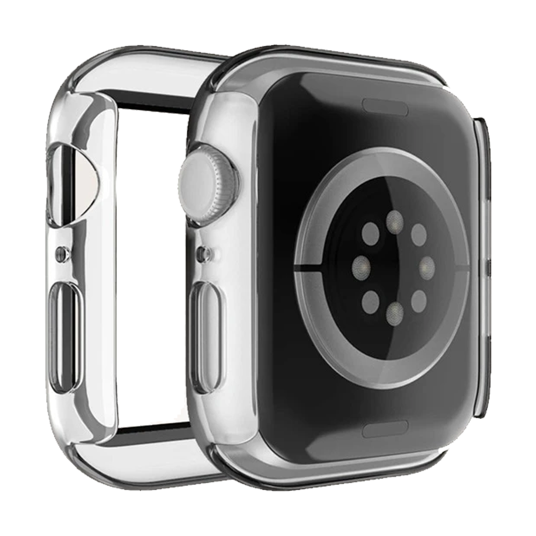 Nebula™ Shockproof with Tempered Glass Case Clear - Apple Watch