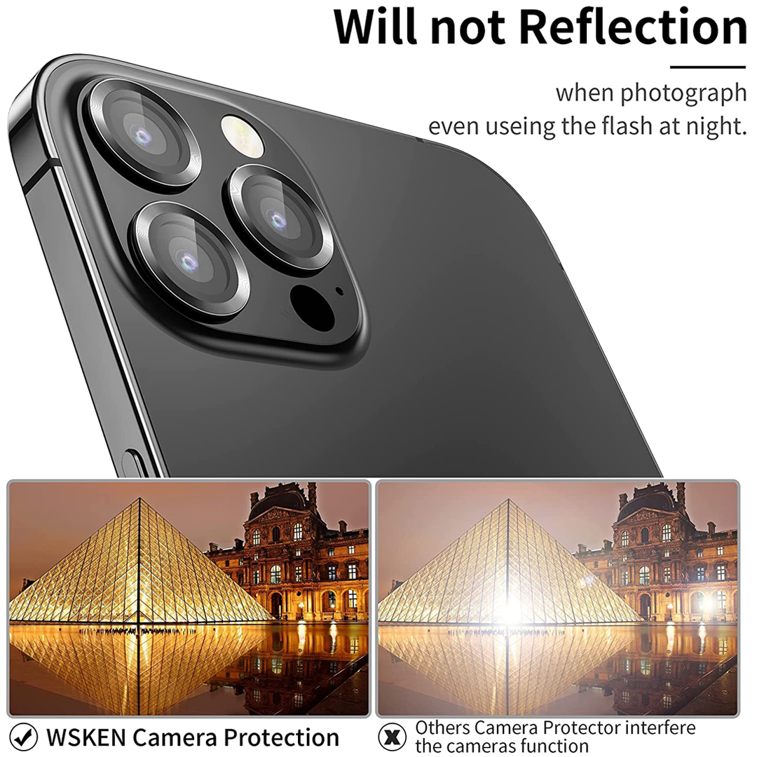 Nebula™ 9H Rear Camera Lens Black - iPhone